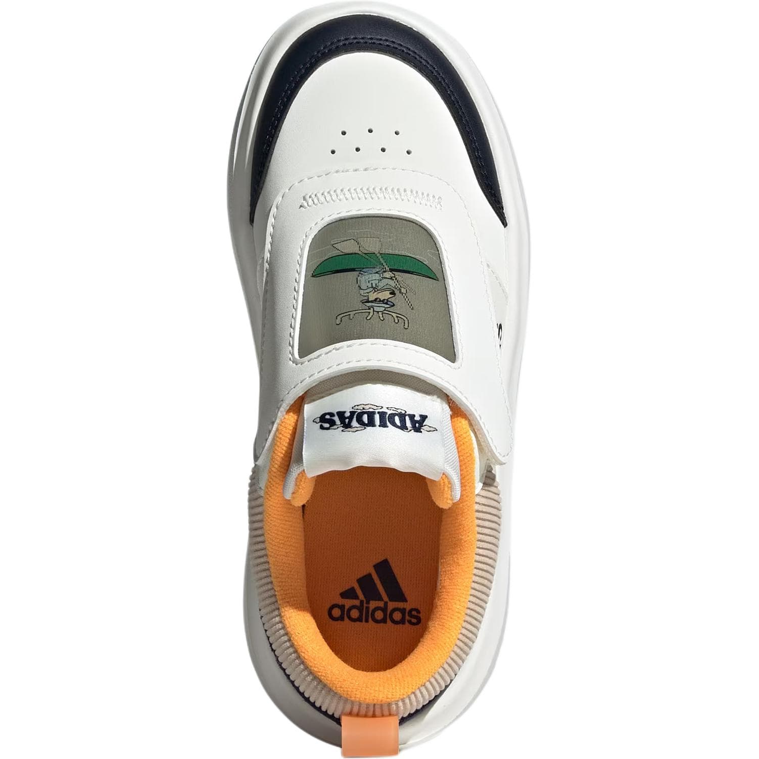 Кроссовки Adidas Park St Устойчивая к истиранию Низкая Обувь для Скейтбординга Детская Белая - изображение 5