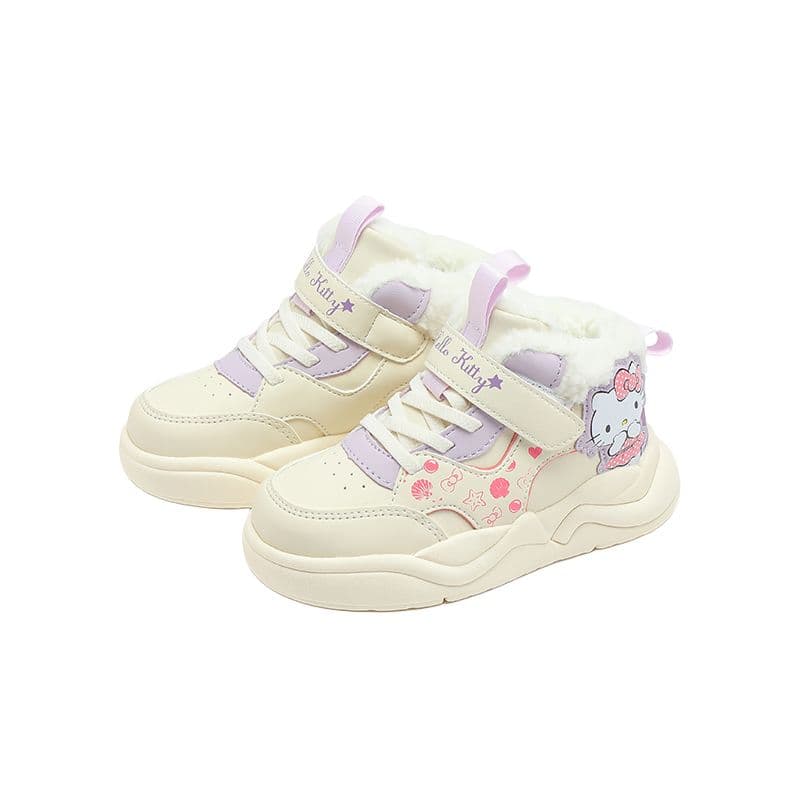 Кроссовки Sanrio Hello Kitty Мультяшные удобные противоскользящие амортизирующие износостойкие дышащие легкие кроссовки мид-топ для детей и подростков - изображение 3