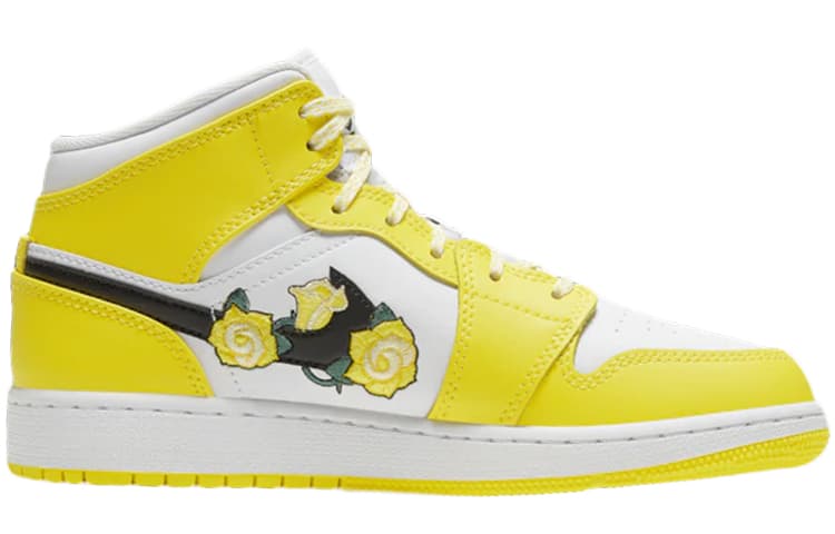 Кроссовки для баскетбола Jordan Air Jordan 1 Mid SE GS - изображение 7