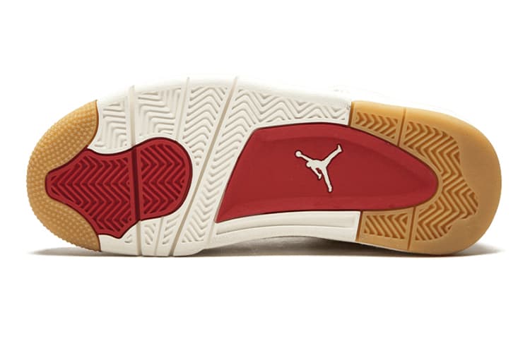 Кроссовки для баскетбола Jordan Air Jordan 4 Retro Levis White GS - изображение 7
