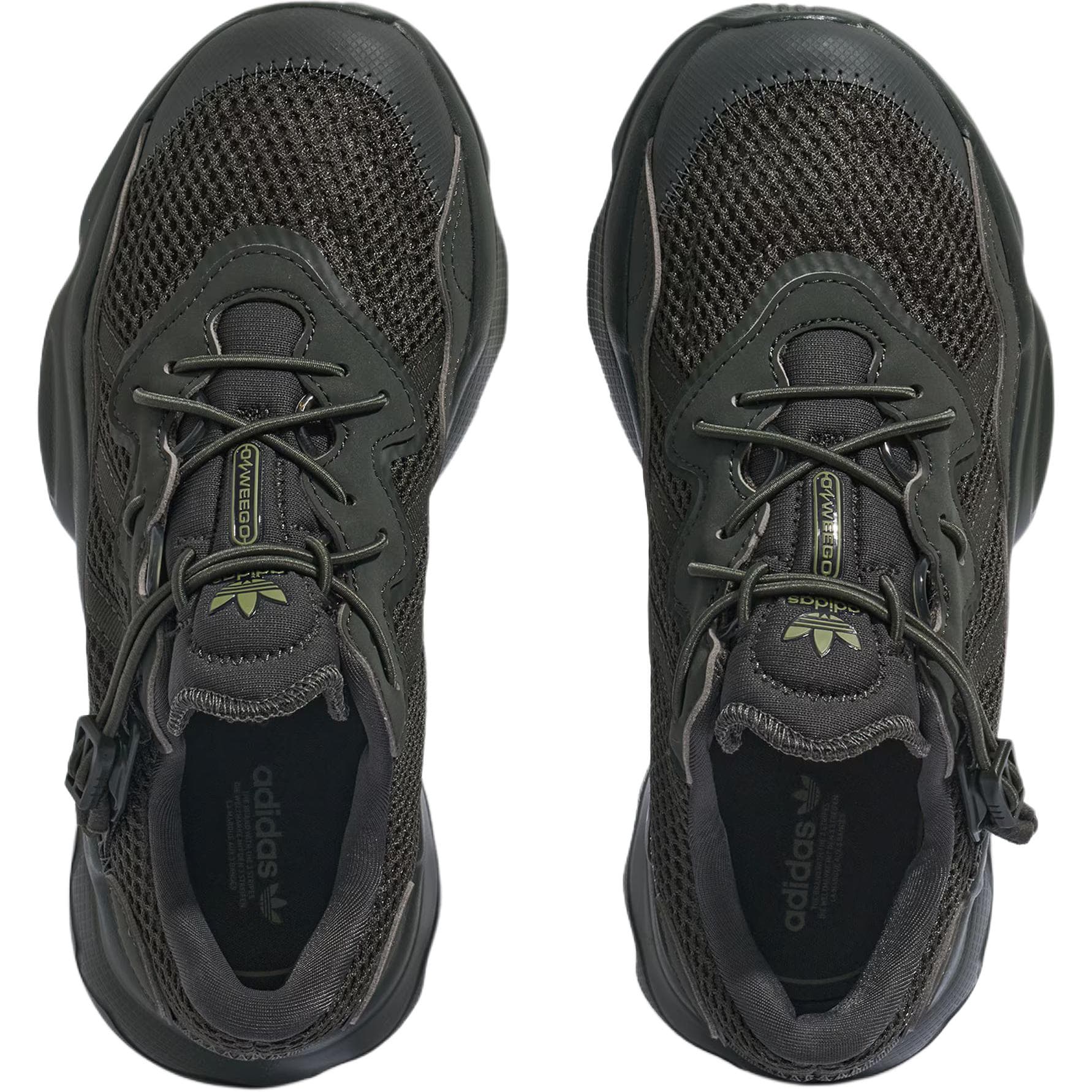 Кроссовки Adidas Originals Ozweego Low Кеды Детские Лайфстайл Черные - изображение 3