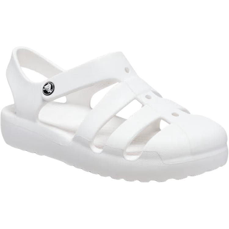 Сандалии Crocs Classic Fisherman противоскользящие устойчивые к истиранию низкие детские сандалии белый детский - изображение 3
