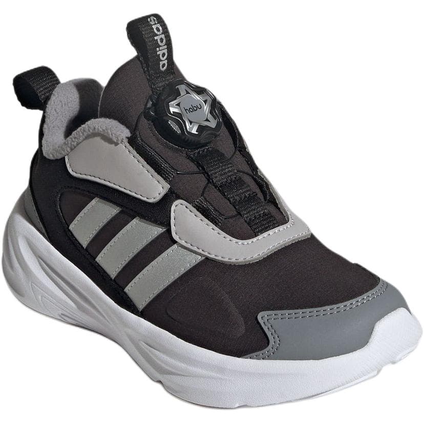 Кроссовки Adidas Ozelle Low Топ Повседневная обувь Черно-серый Детский - изображение 3