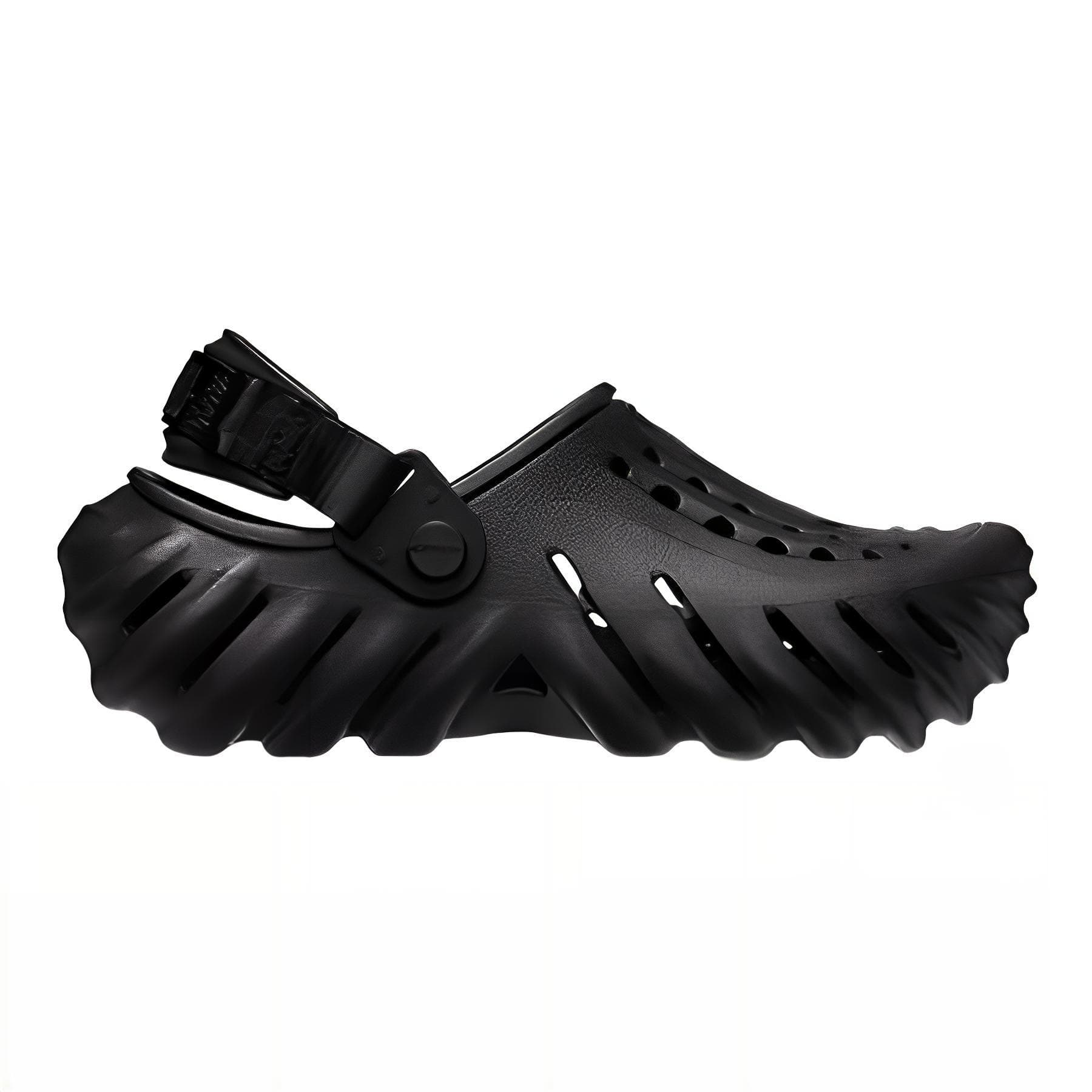 Сандалии Сандалии Crocs противоскользящие устойчивые к истиранию черные детские - изображение 2