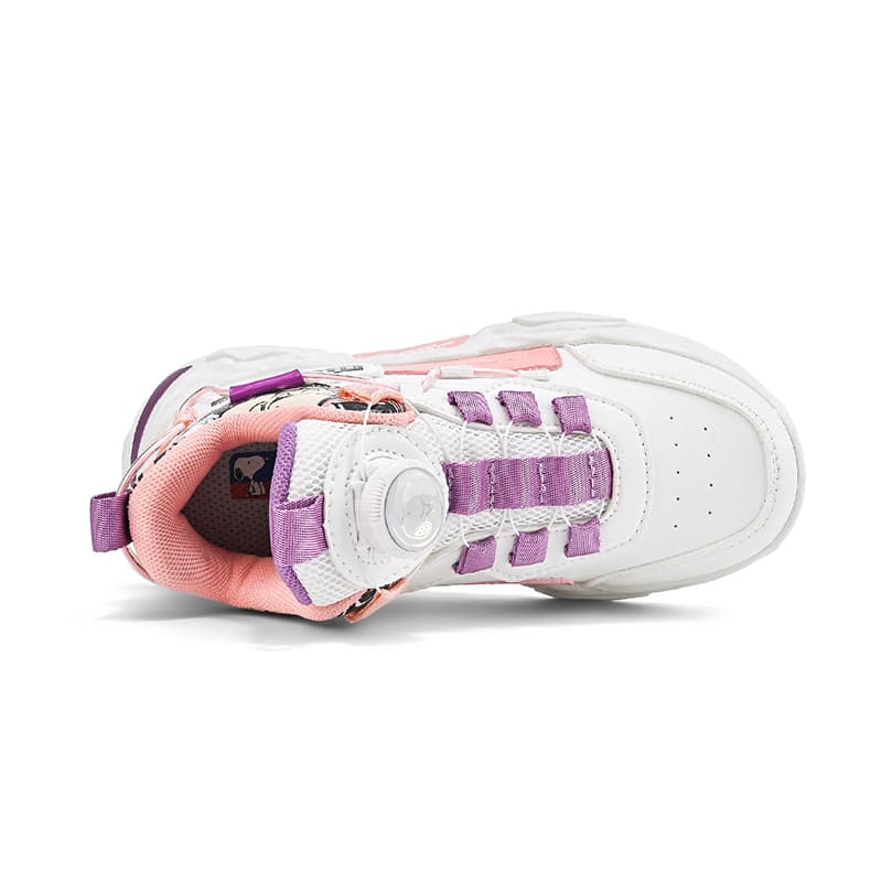 Кроссовки SNOOPY Multicolor Playful Устойчивый к истиранию противоскользящий высокий топ детская обувь для повседневной носки - изображение 4