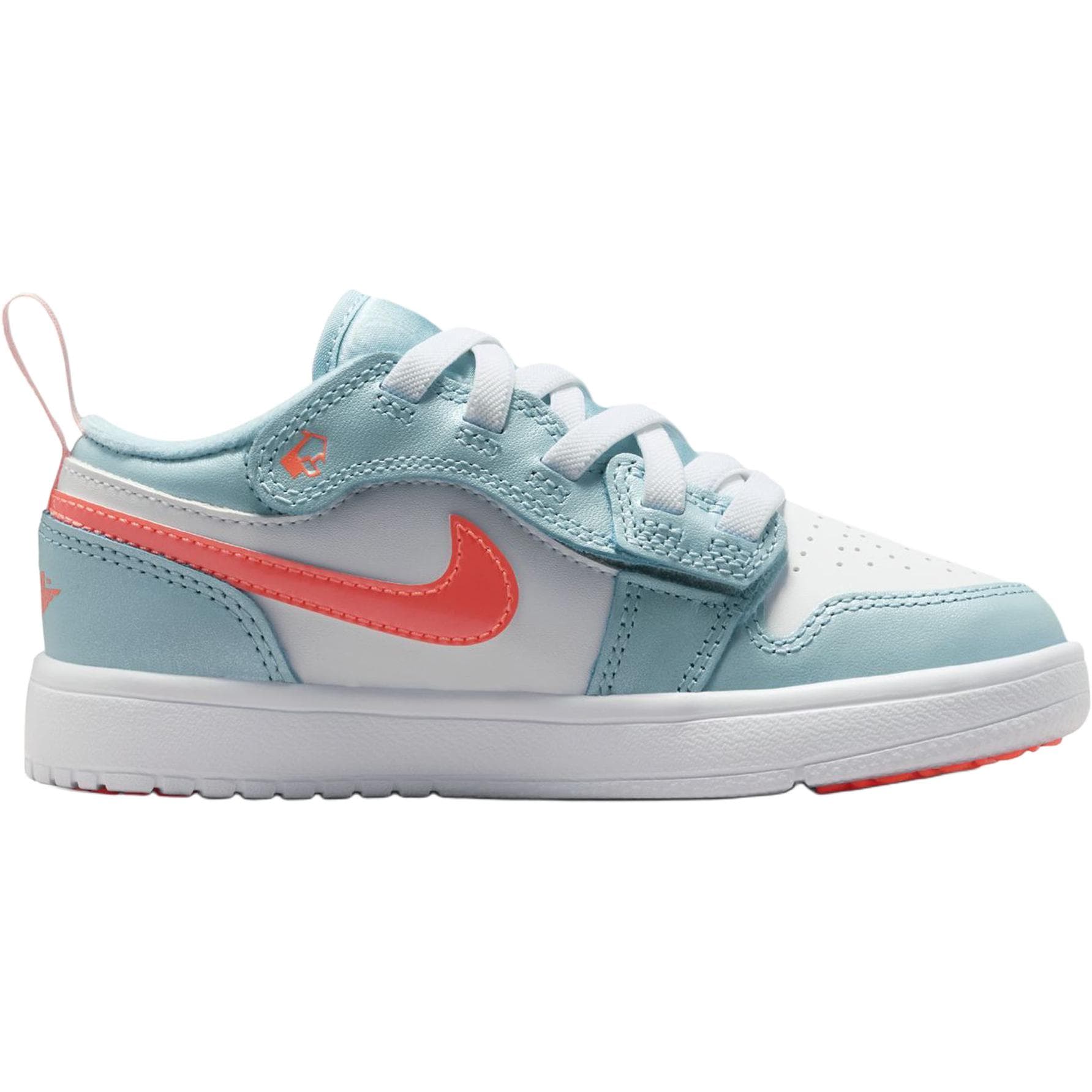 Кроссовки Jordan 1 Low Топ Детские Скейтбординги Океанский синий Детский - изображение 2