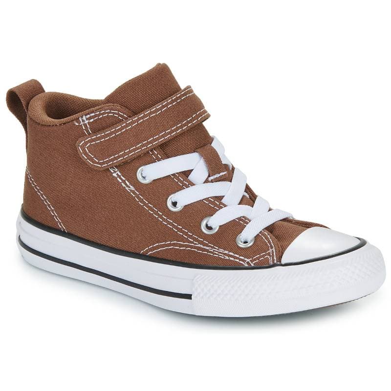Converse Chuck TAYLOR All Star MID Топ Детские Кеды Коричневый Детский - изображение 6