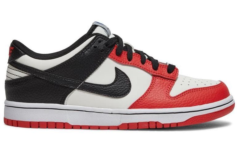 Кроссовки NBA x Nike Dunk Low EMB "Chicago" NBA 75 GS - изображение 4