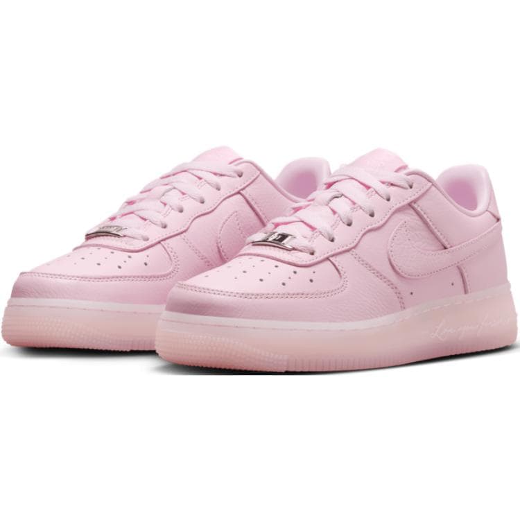 Кроссовки Nike X Drake Nocta Air Force 1 Low Топ Детские Лайфстайл Кроссовки Розовые Детские - изображение 5