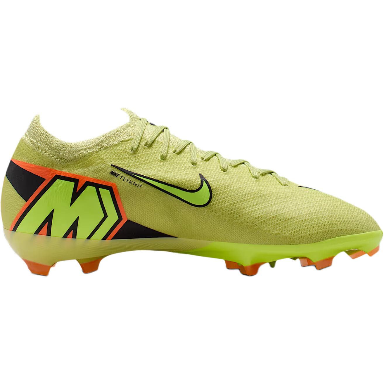 Бутсы NIKE Mercurial Vapor 16 Противоскользящие Низкие Детские Футбольные Бутсы Желтые Детские - изображение 2