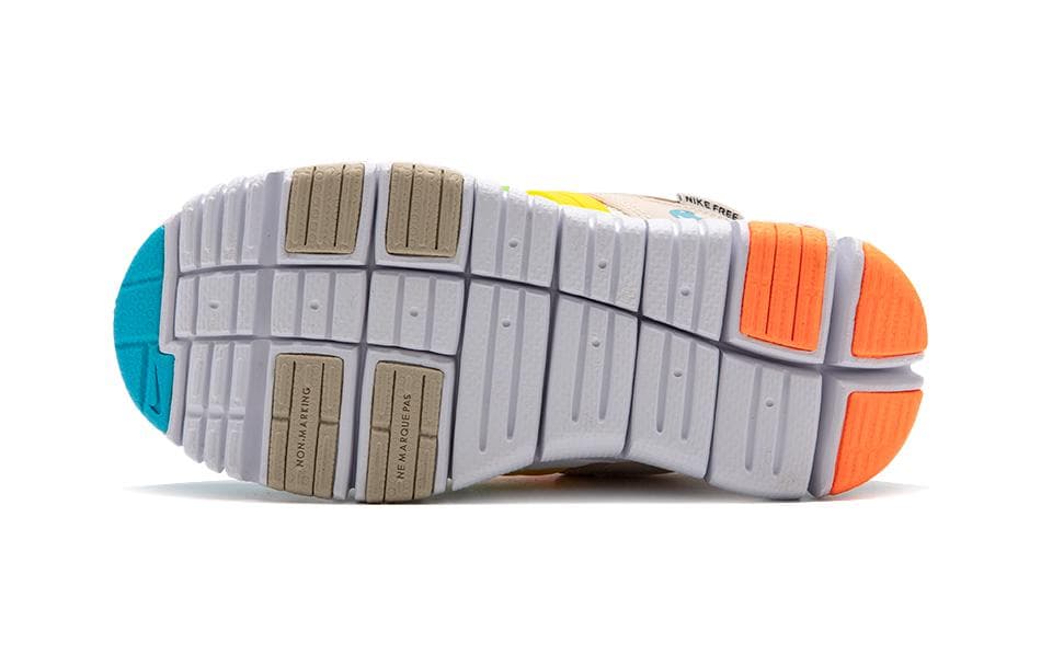 Кроссовки Nike Dynamo Free Устойчивый к истиранию Низкий топ Детская беговая обувь Многоцветная Детская - изображение 4
