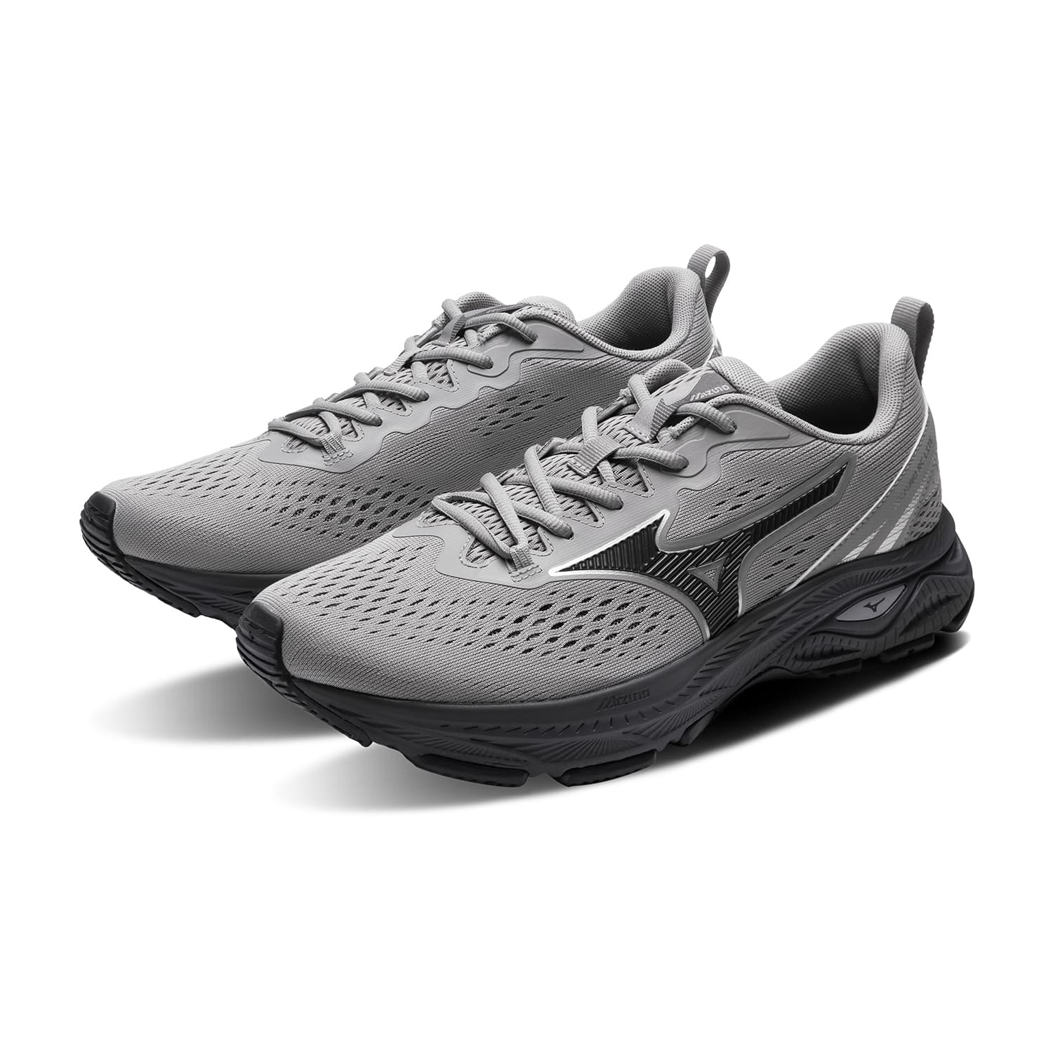 Кроссовки для бега Mizuno RC LITE Low Топ Гонки Тренировки Городская коммутация Беговые кроссовки Унисекс Эбеново-черный - изображение 3