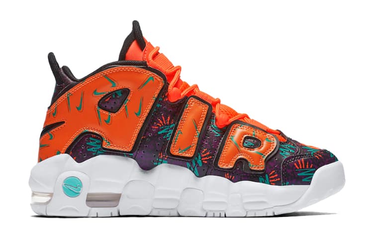 Кроссовки для баскетбола Nike Air More Uptempo What The 90s GS - изображение 4