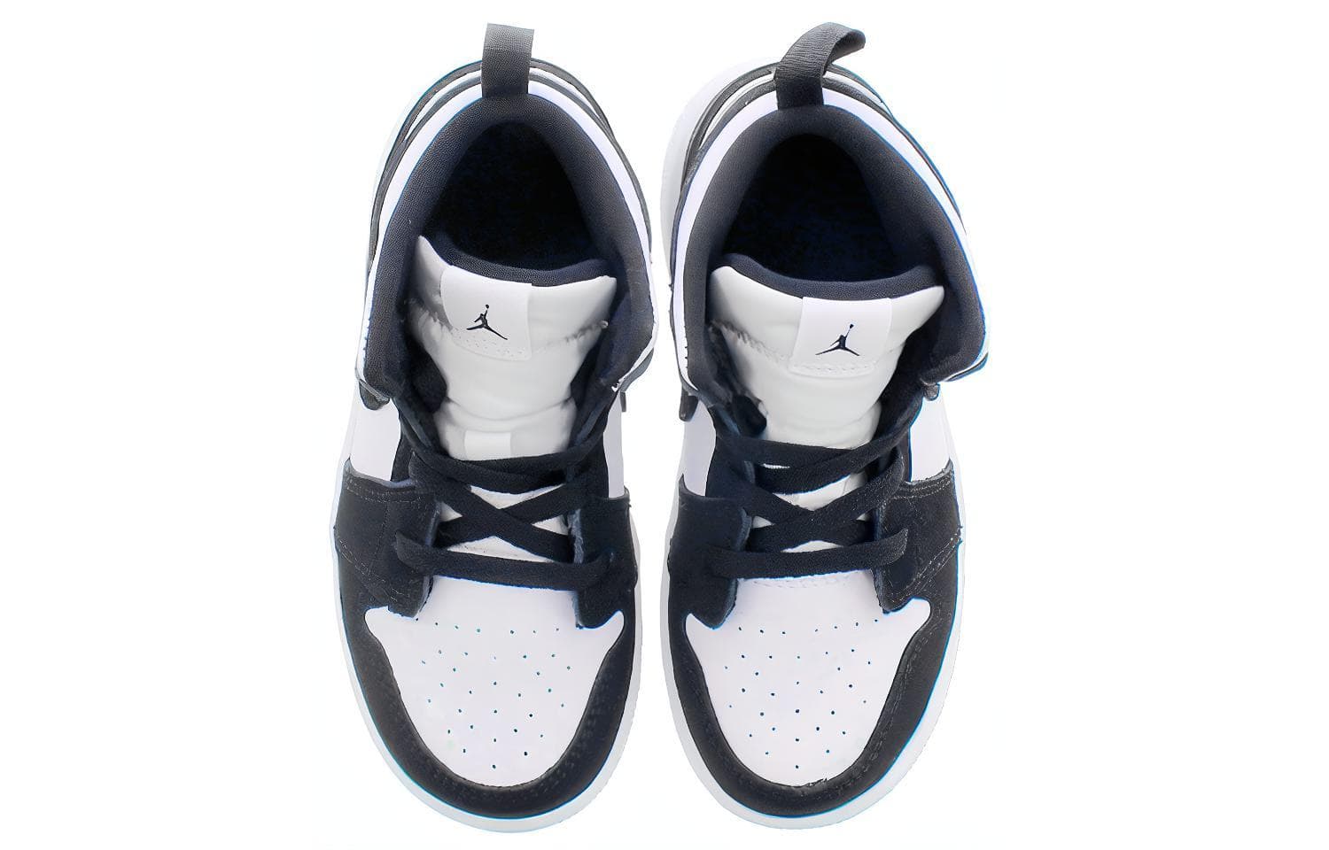 Кроссовки Jordan Air Jordan 1 Mid White Black Teal Tint - изображение 5