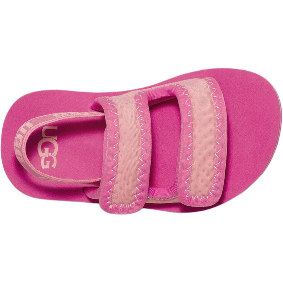 Сандалии UGG Lennon противоскользящие устойчивые к истиранию низкие детские сандалии розового цвета для малышей - изображение 4