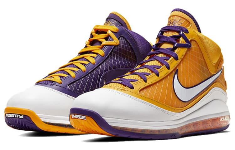 Кроссовки для баскетбола Nike Lebron 7 Media Day GS - изображение 4