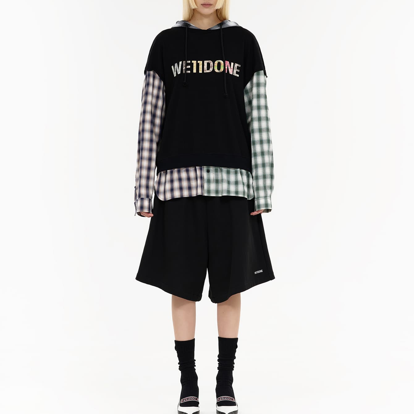 Худи WE11DONE SS26 logo - изображение 3