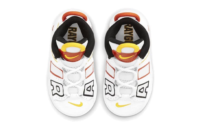 Кроссовки TD Nike Air More Uptempo "Rayguns" - изображение 4