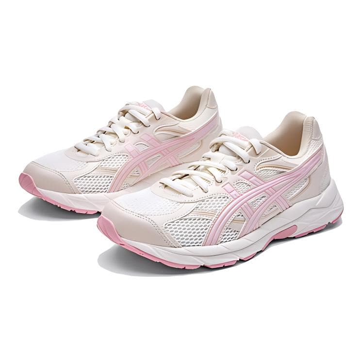 Кроссовки ASICS Синтетическая кожа устойчивая к истиранию дышащая низкий верх детские беговые кроссовки - изображение 2