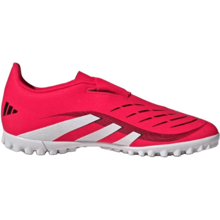 Бутсы Adidas Predator CLUB Low Детская футбольная обувь яркий красный белый черный для детей - изображение 2