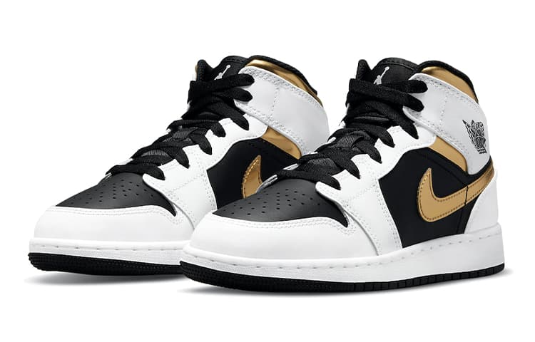 Кроссовки для баскетбола Jordan Air Jordan 1 Mid GS - изображение 5