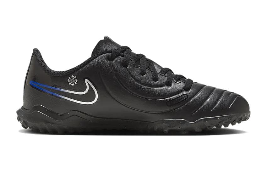 Бутсы Nike Jr Legend 10 Club TF Поддержка Низкий Верх Детская Футбольная Обувь Черная Детская - изображение 2
