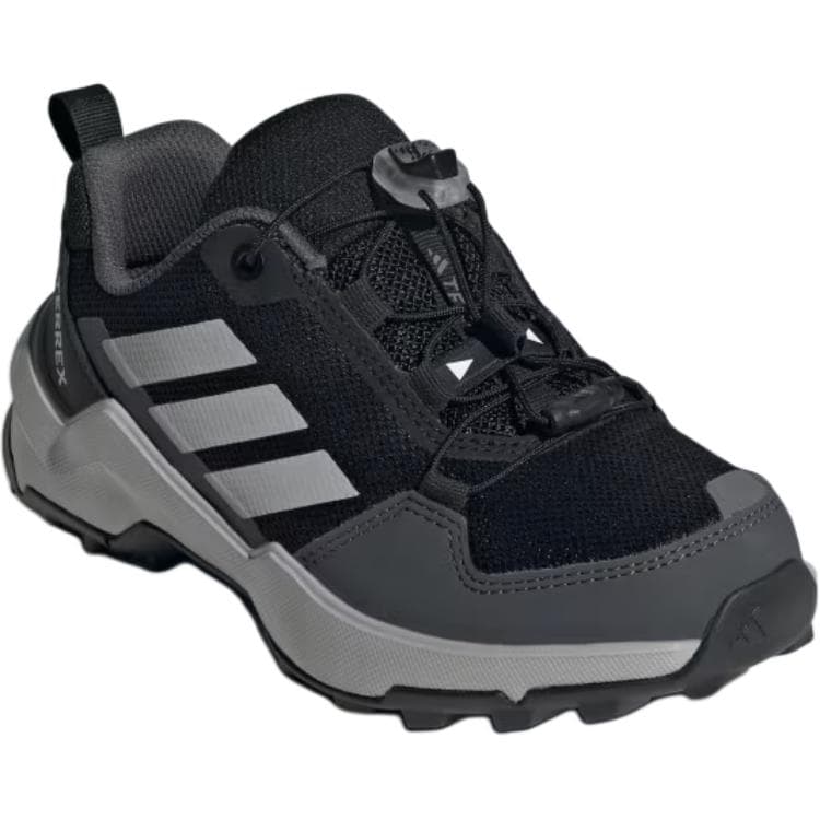 Кроссовки Adidas TERRE Противоскользящие Устойчивые к истиранию Низкие Кроссовки для Беговых Занятий для Детей Черные Малыш - изображение 3