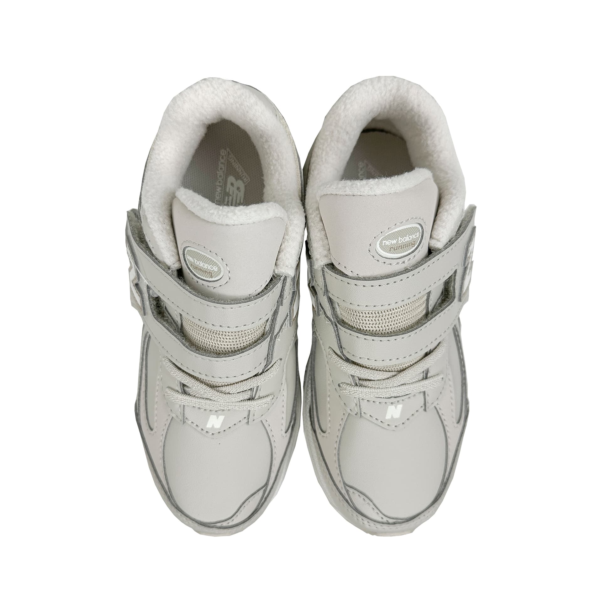 Кроссовки New Balance NB 2002R Амортизация Износостойкий Низкий Топ Детская Беговая Обувь Бежево-Серый Малыш - изображение 3
