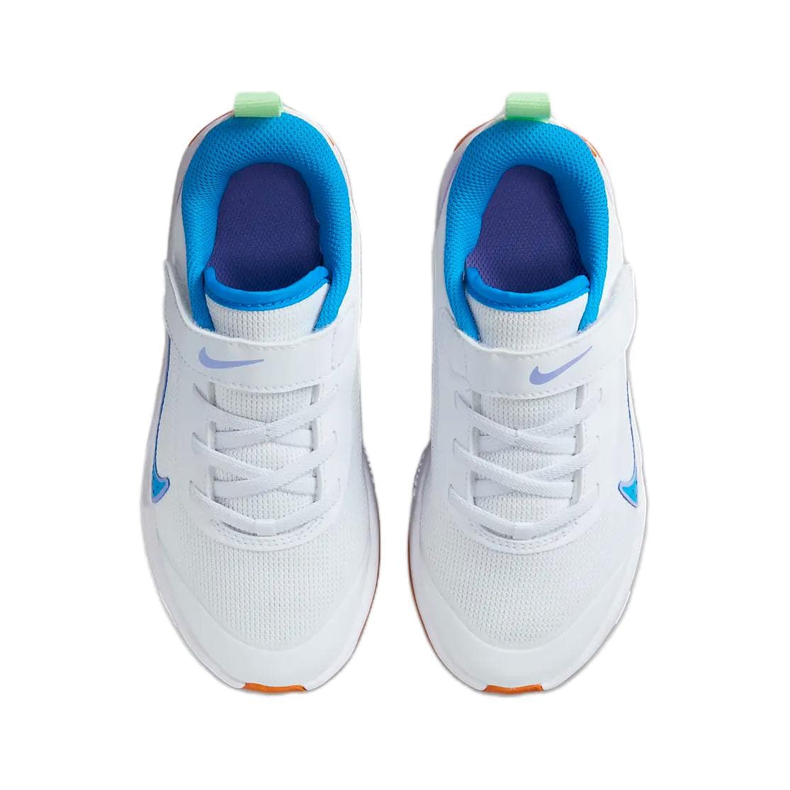 Кроссовки Nike Omni MULTI Корт MULTI Корт Противоскользящий Амортизация Низкий Верх Детские Лайфстайл Обувь Белый Синий - изображение 4