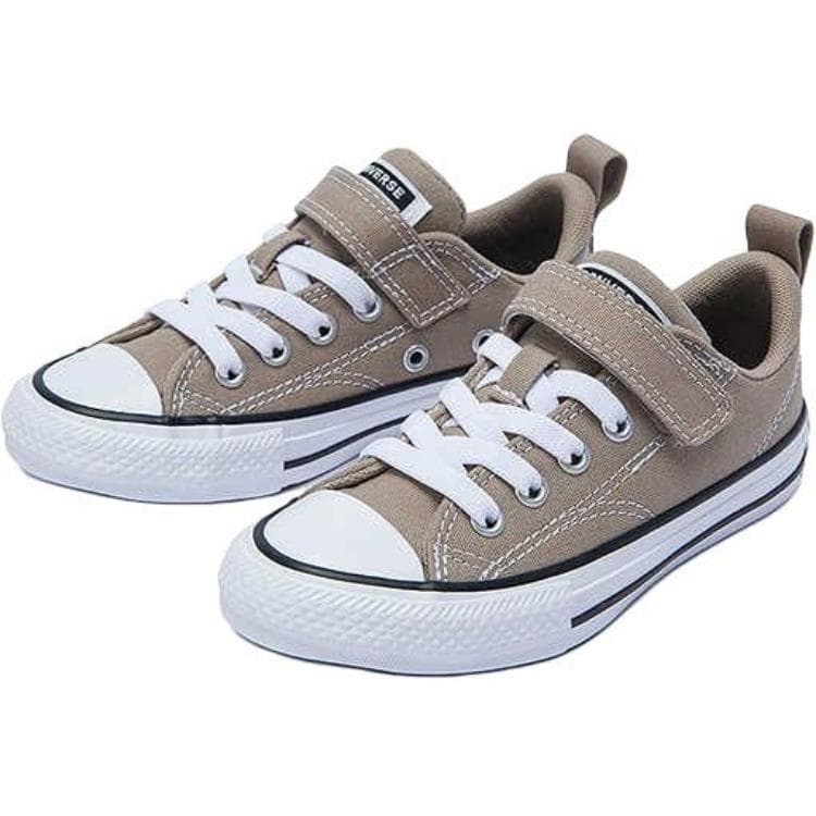 Конверс All Star Холст Низкие Детские Кеды Светло-Коричневый - изображение 3