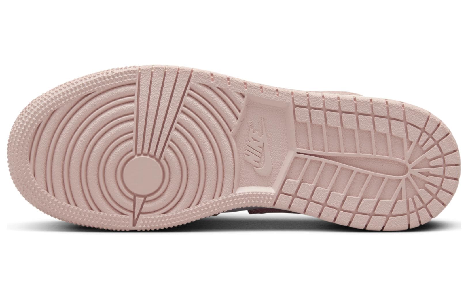 Кроссовки Jordan Air Jordan 1 Кожа MID Скейтборд Обувь Бело-розовая Унисекс - изображение 5