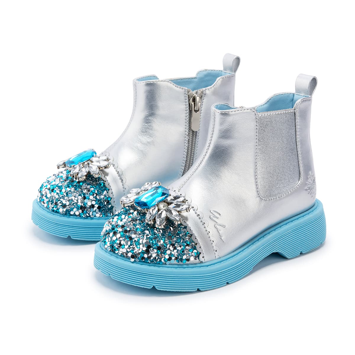 DISNEY FROZEN Элегантность Мода Блестки Кристалл С флисовой подкладкой Снежное поле Устойчивый к истиранию Термический - изображение 5