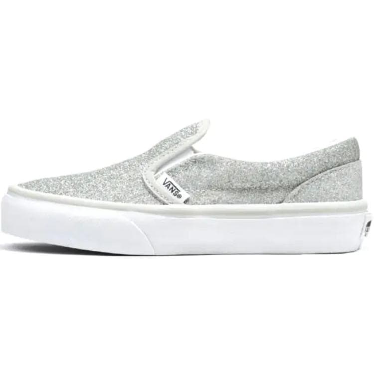 Кроссовки Vans Slip On Модные Низкие Детские Скейтбординги Серые Малыш - изображение 1