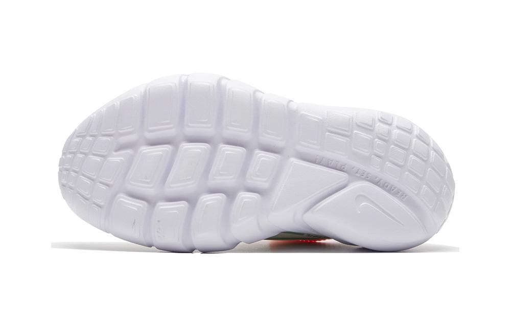 Кроссовки Nike Flex Runner 2 SE противоскользящие низкие детские беговые кроссовки зеленый розовый белый для детей 3-7 лет - изображение 5