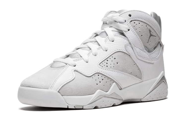 Кроссовки для баскетбола Jordan Air Jordan 7 Retro Pure Platinum GS - изображение 4