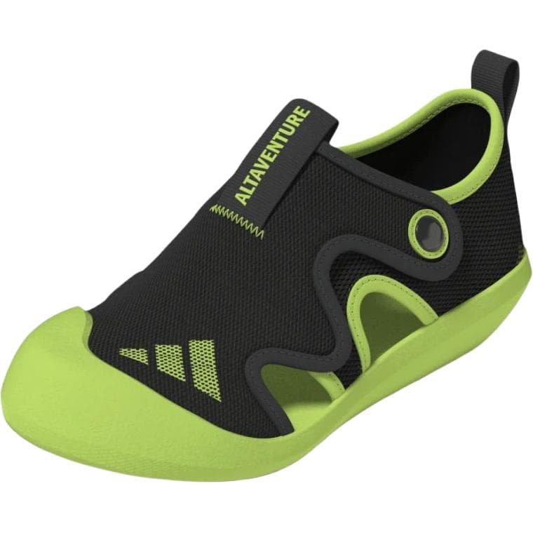 Сандалии Adidas ALTAVENTURE 3,0 Сетчатая ткань противоскользящие устойчивые к истиранию низкие сандалии для детей черный зеленый - изображение 3