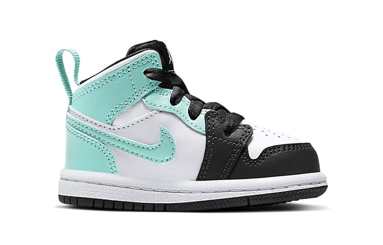 Кроссовки TD Air Jordan 1 Mid "Island Green" - изображение 3
