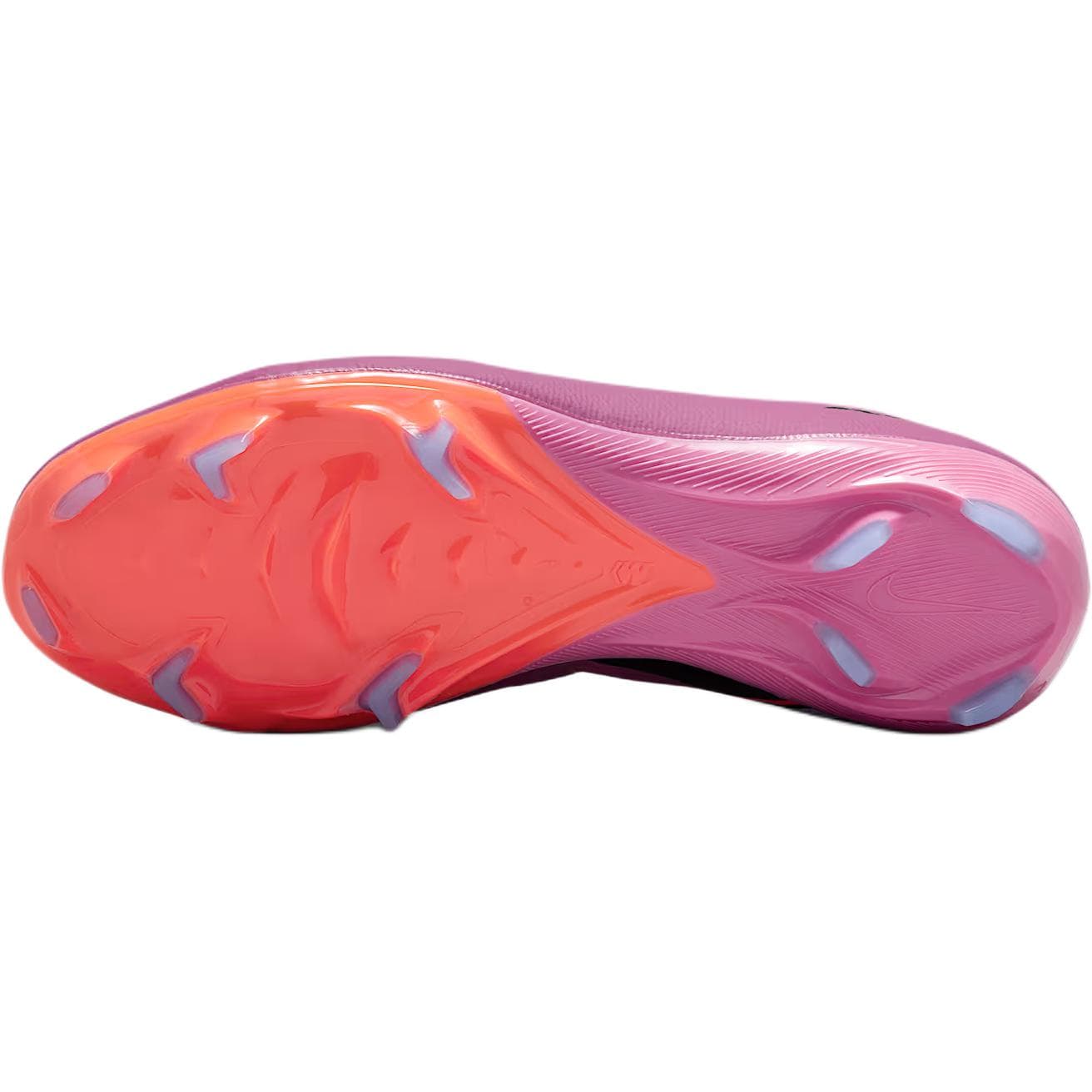 Бутсы NIKE Mercurial Vapor 16 Pro противоскользящие низкие футбольные бутсы розово-фиолетовые полностью темно-красные черные - изображение 6