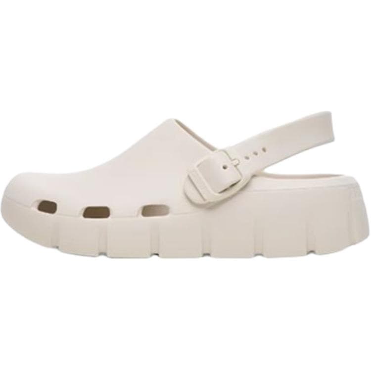 Birkenstock Birki Flow Износостойкие Низкие Детские Сандалии Белые - изображение 1