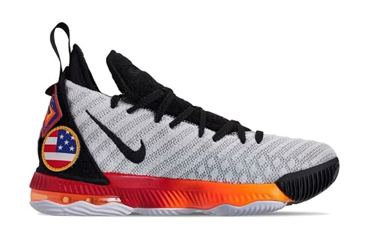 Кроссовки для баскетбола GS Nike LeBron 16 - изображение 2
