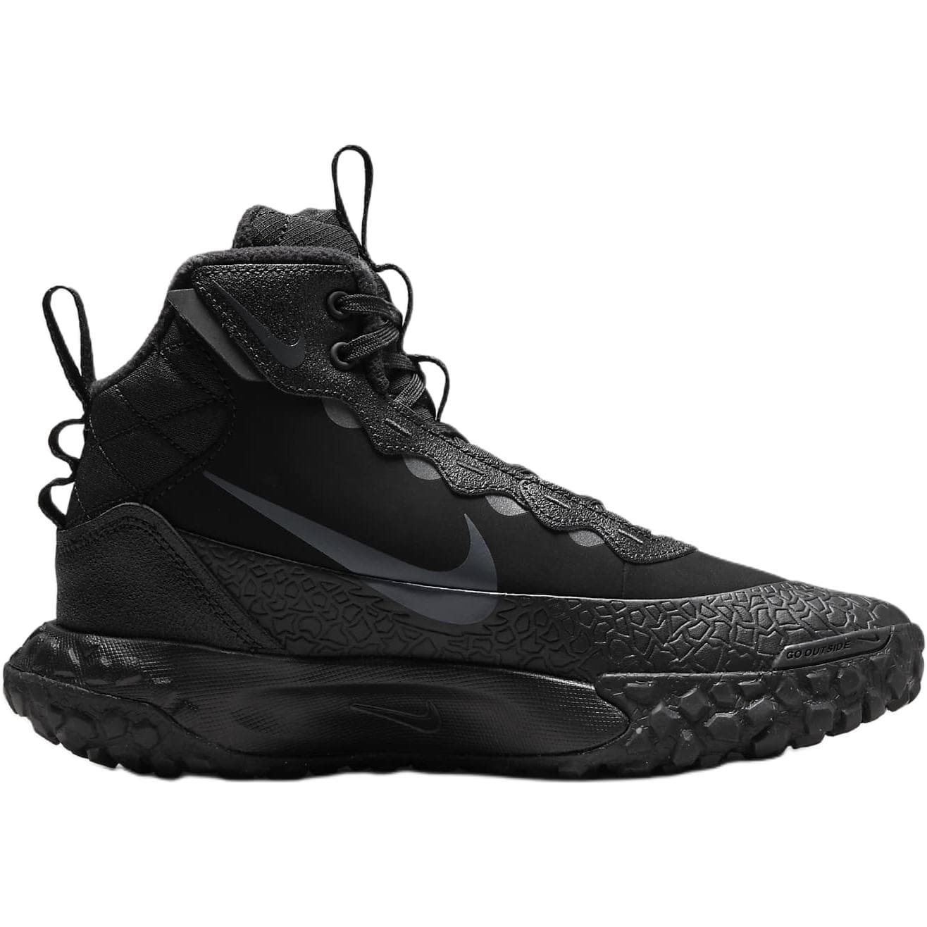 Nike Противоскользящие Устойчивые к Износу Детские Ботинки Подростковые Черные Серые - изображение 2