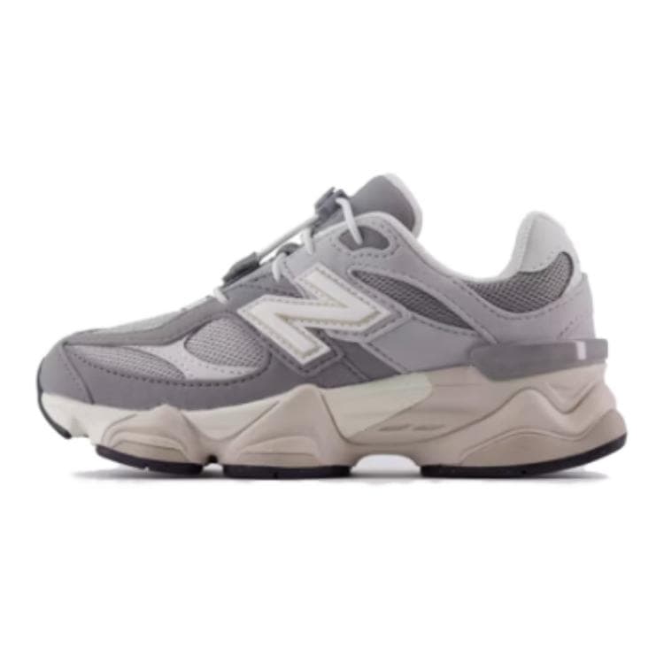Кроссовки New Balance NB 9060 Мягкие и Комфортные Устойчивые к Износу Низкие Детские Лайфстайл Кроссовки Серые Детские - изображение 1
