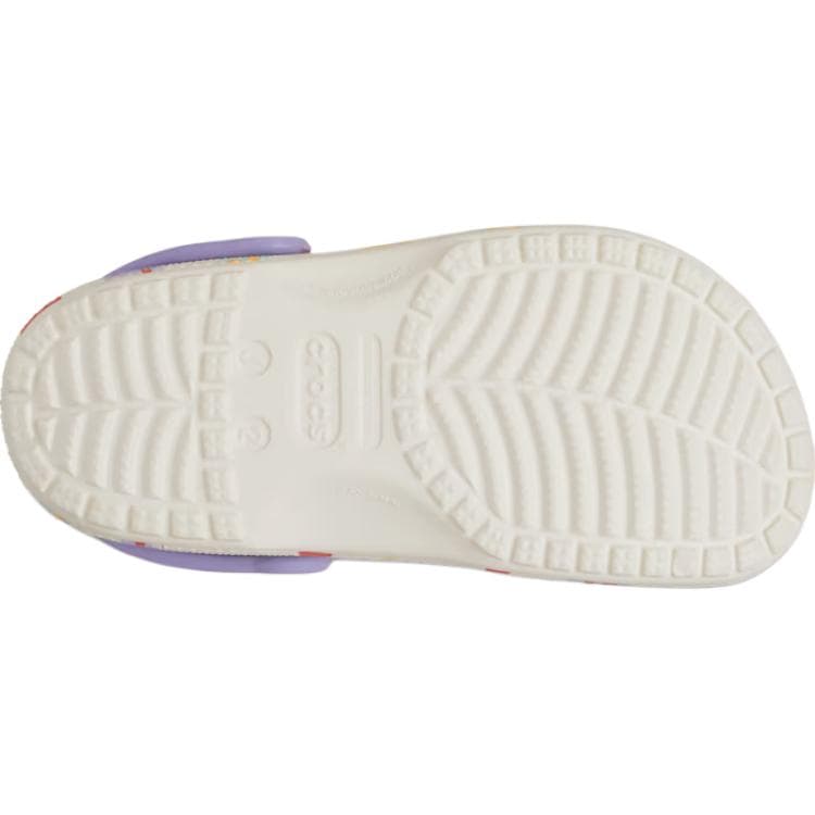 Сандалии Crocs Classic сандалии с низким верхом для детей цвет экрю - изображение 5