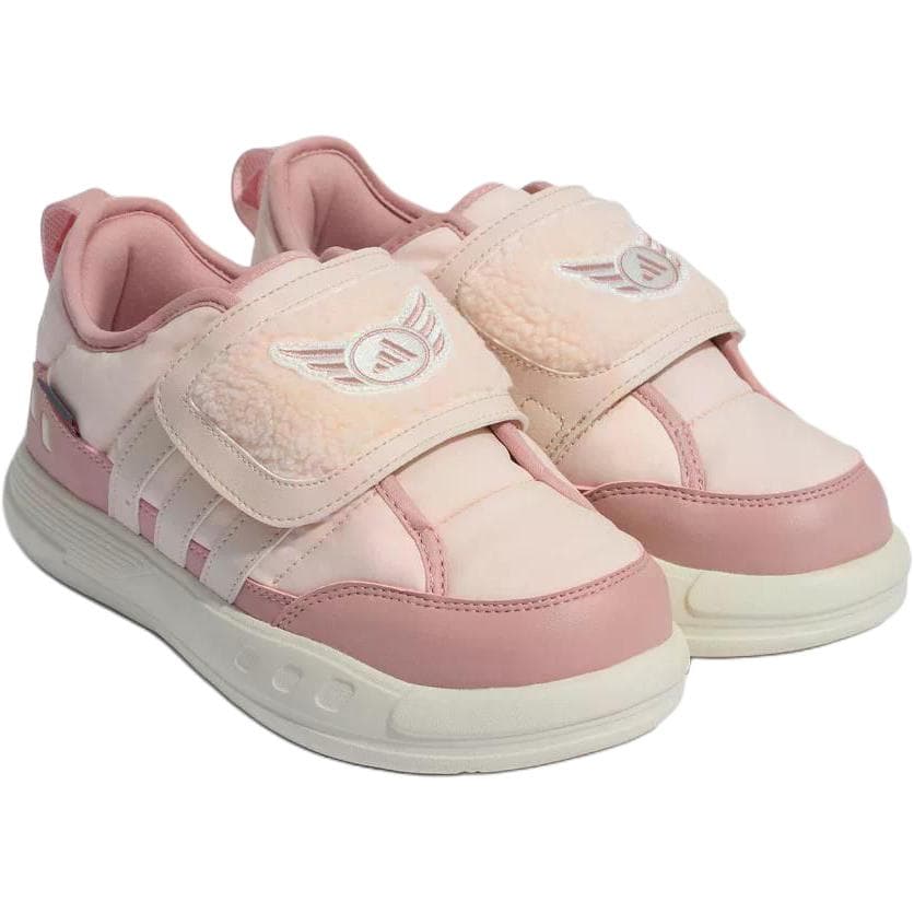 Кроссовки Adidas Puffy Skipper противоскользящая термозащитная низкопрофильная повседневная детская обувь - изображение 3