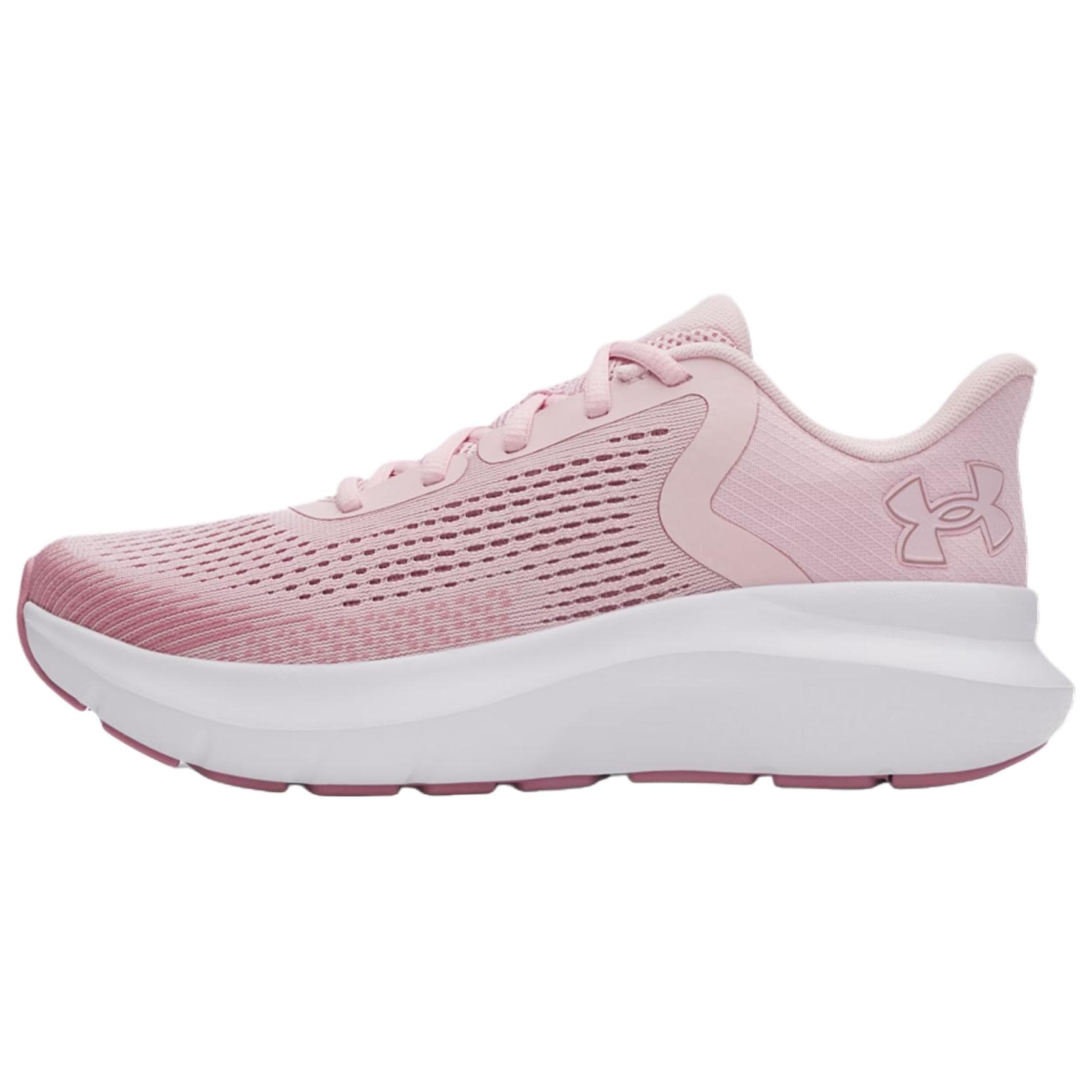 Кроссовки для бега Under Armour Rogue 5 Дышащие Отскок Дышащие и Упругие Беговые Кроссовки Женские Розовые - изображение 1