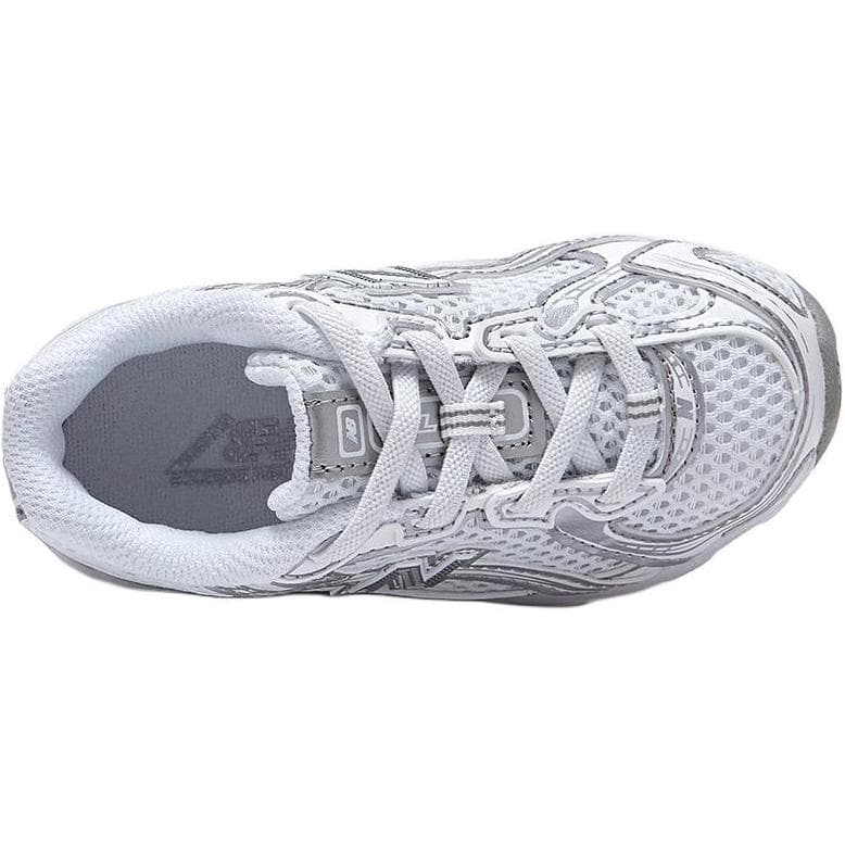 Кроссовки New Balance NB 740 Амортизация Устойчивость к истиранию Дышащие Низкие Кеды для Детей Лайфстайл Белый Серебряный - изображение 4
