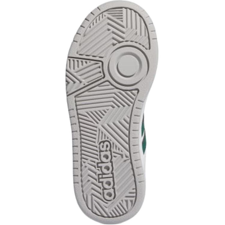 Кроссовки Adidas Hoops Low Топ Детская Скейтбординг Обувь Белая Малышка - изображение 5