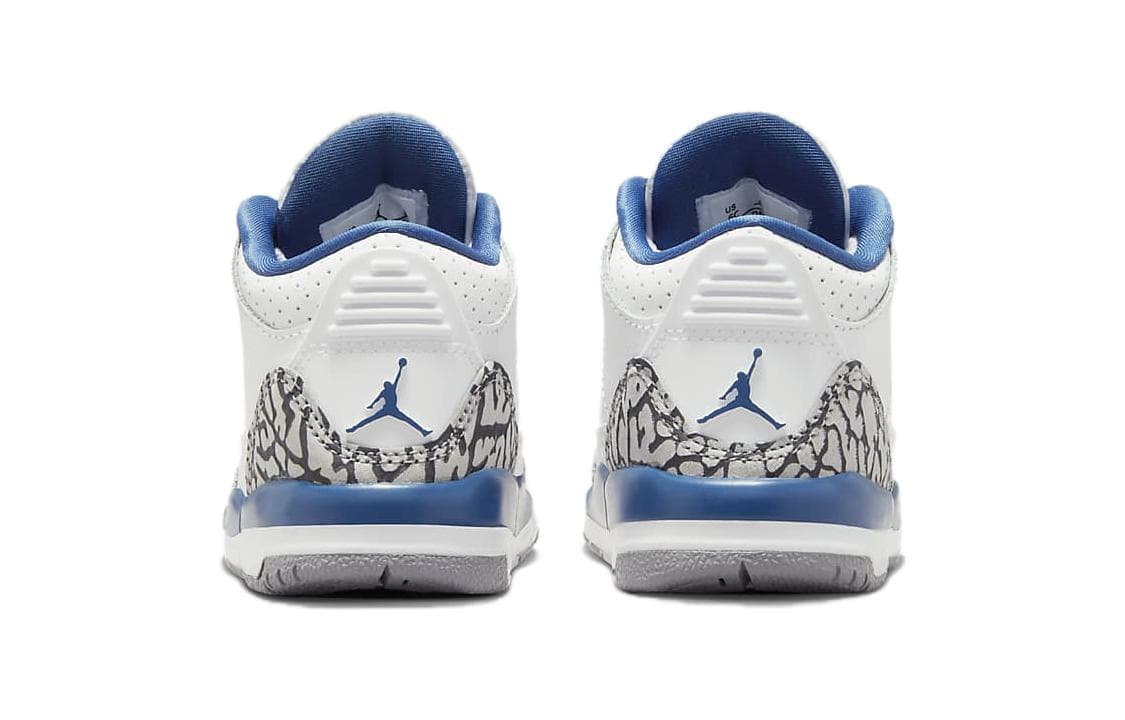 Кроссовки Jordan Air Jordan 3 Retro TD "White and True Blue" - изображение 5