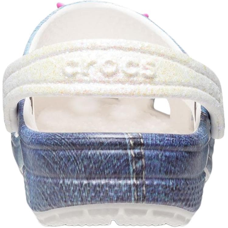 Кроссовки Crocs Classic сандал противоскользящий устойчивый к истиранию низкий верх обувь для малышей синий - изображение 4