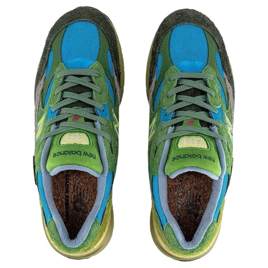 Кроссовки для бега New Balance X Salehe Bembury NB 992 Беговые кроссовки Унисекс Зеленый - изображение 4